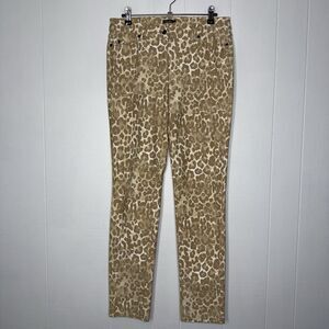 J. McLaughlin Women’s Leopard Lexi Skinny Jeans Size 6